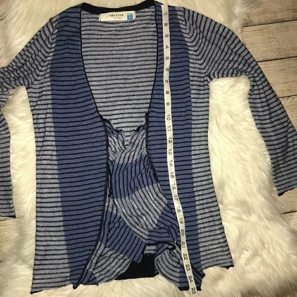 Anthro | Sparrow Open Front, Waterfall Cardigan